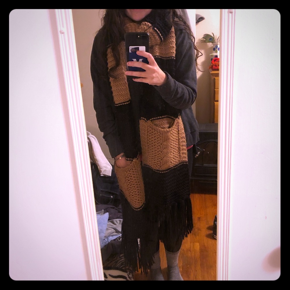 Saks Fifth Avenue Giant Pocket Scarf